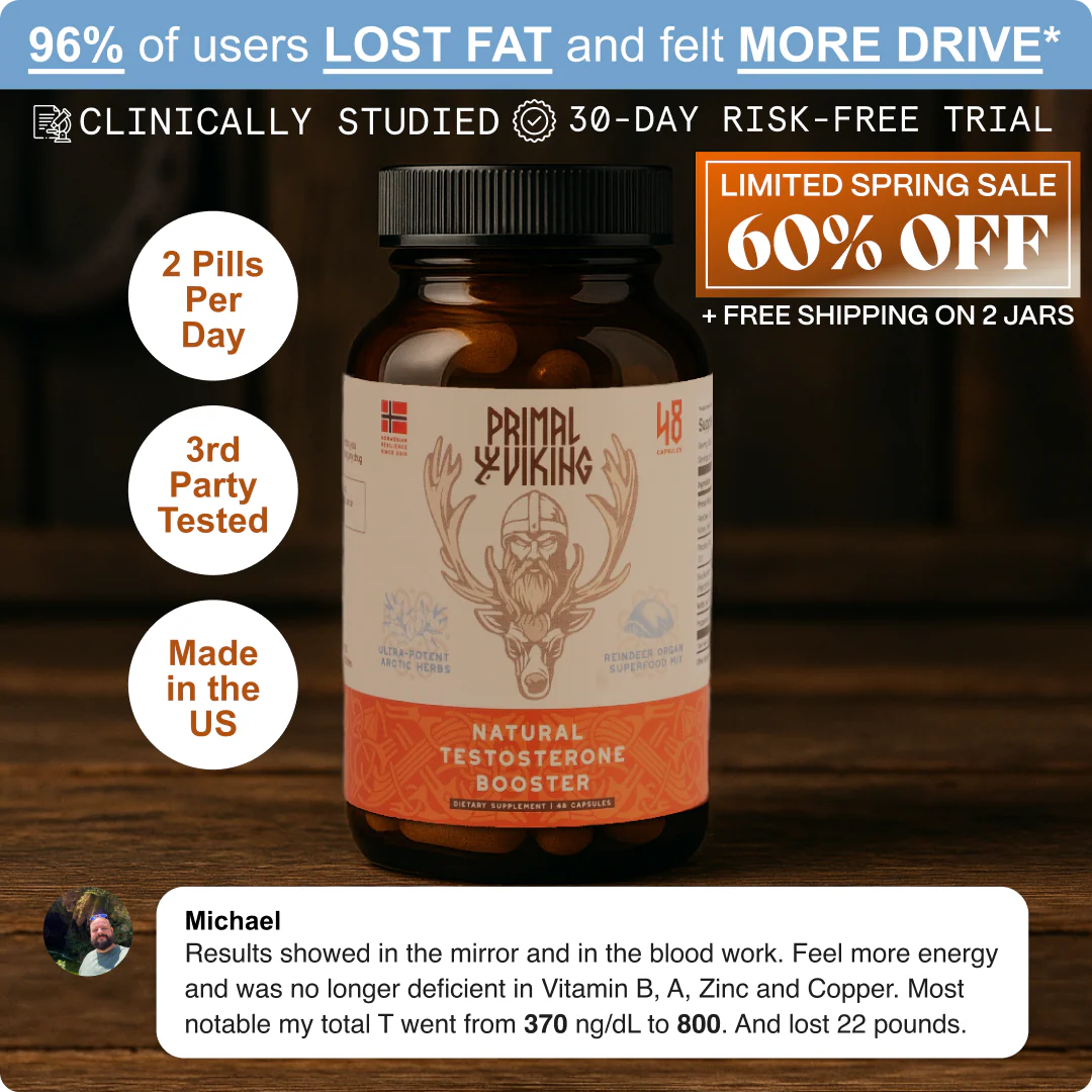 Primal Viking Natural Testosterone Booster
