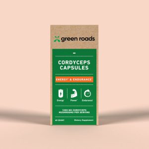 Green Roads Cordyceps Energy & Endurance Capsules