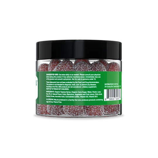 Hemp Emu Maximum Strength Daytime Gummies - Image 2