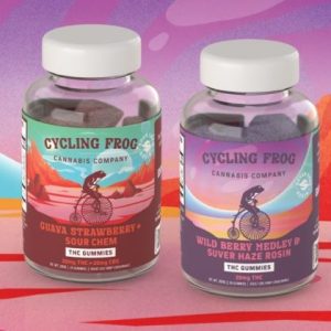 Cycling Frog THC Rosin Gummies