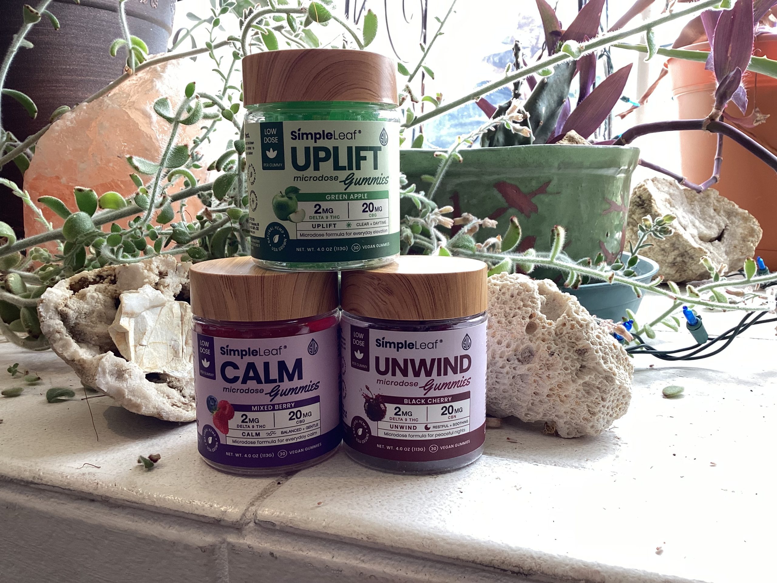 Simple Leaf Microdose THC Gummies
