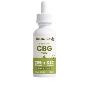 Simple Leaf CBG+CBC Mood & Clarity Tincture